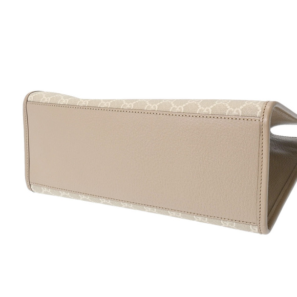 Gucci Interlocking GG Tote Bag Beige - Picture 4 of 9